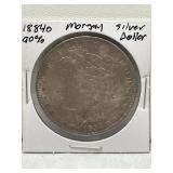 1884o Morgan Silver Dollar