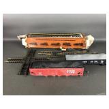 Vintage Tyco Train Tracks, Dixie Line Car, Illinoi