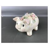 Vintage Lefton Ceramic Piggy Bank