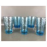 Blue Dots Drinking Glasses