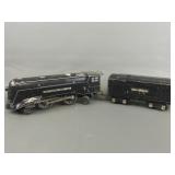 Vintage Lionel Lines Locomotive And Car
