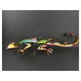 Decorative Metal Lizard