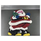 Vintage Santa Popcorn Art