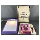 Francie And Barbie Electric Drawing Set