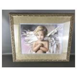 Embossed Nancy Noel Grace Angel Framed Art Print