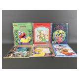 Vintage Christmas Themed Little Golden Books