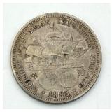 1893 Columbian Exposition Half Dollar 90% Silver