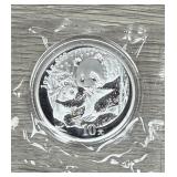 2005 Panda 1oz .999 Fine Silver