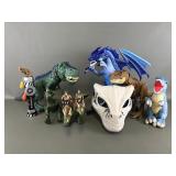 Mattel Jurassic World Extreme Damage T-rex& More