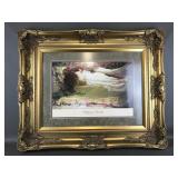 Ornate Framed Sleeping Beauty Thomas Ralph Spence