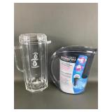 Bombay Sapphire Plastic Pitcher & Brita Stream