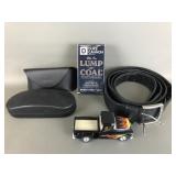 Leather Belt, Boss & Guess Glasses Cases & More