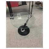 Contemporary Magnussen Modesto Round End Table