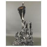 Boris Kramer Stainless Steel Sculpture Signed
