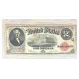 1917 $2 Two Dollars United States Note