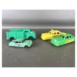 Tootsie Toy Vtg Green Die Cast Chevy & More