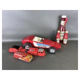 Vtg Pressed Steel Nylint Grand Prix Race Car &more