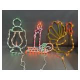Light Up Indoor Outdoor Christmas /holiday Shapes