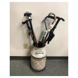 Antique-style Wooden Walking Cane & More