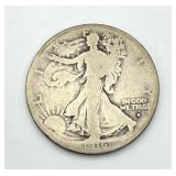 1916-S Walking Liberty Half Dollar 90% Silver