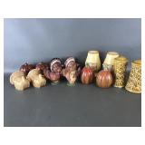 Vintage Fitz & Floyd Ceramic Salt & Pepper Shakers