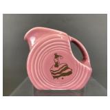 Vintage Fiesta Rose Mini Pitcher 1986