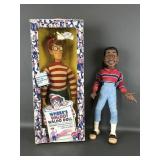 Vintage Where's Waldo & Steve Erkel Doll