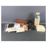 Vtg Celluloid Container, Love Letters, Beauty &