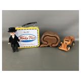 Handmade Wooden Puzzle Box, Madame Alexander Mini