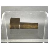 Vintage Brass Rifle Bore Reflector