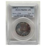 Graded 1999 Kennedy Half Dollar
