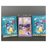 Vtg Cinderella Colorforms & Snow White Valentines