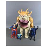 Kaiju Vs Superman Slime Battle & More Dc Figurines
