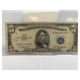 $5 Silver Certificate 1953 Series