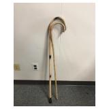 Steam Bent Sheperd's Crook + Bamboo Crook