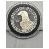 90% Silver 1983 La Olympics Dollar