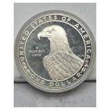 90% Silver 1983 La Olympics Dollar