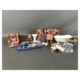Porcelain, Cast Iron Dollhouse Furniture & More
