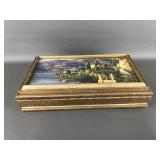 Vintage Wooden Ornate Jewelry/trinket Storage Box