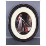 Framed Vtg The Accolade Edmund Blair Leighton