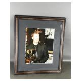 Signed & Framed Photo Dale Earnhardt Jr Winston