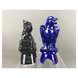 Vintage Boyd's Ceramic Scottie & Eagle Pie Vents
