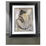 Pablo Picasso Blue Nude Framed Print