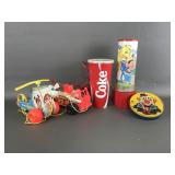 Vtg Fisher-price Toys, Seasame Street & Coke Phone