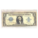 1923 $1 Dollar Silver Certificate Horse Blanket