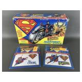 Vtg Superman Man Of Steel Superboy Vtol Cycle