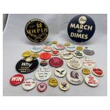 Vtg March Of Dimes, World Order Of The Mafia