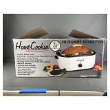Vtg Homecookin 18 Quart Enamel Roaster