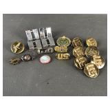 Vintage Us Military Pins, Badges & More!