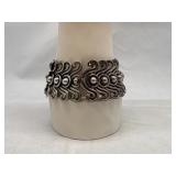 Vtg Sterling Silver Molina Mexican Bracelet